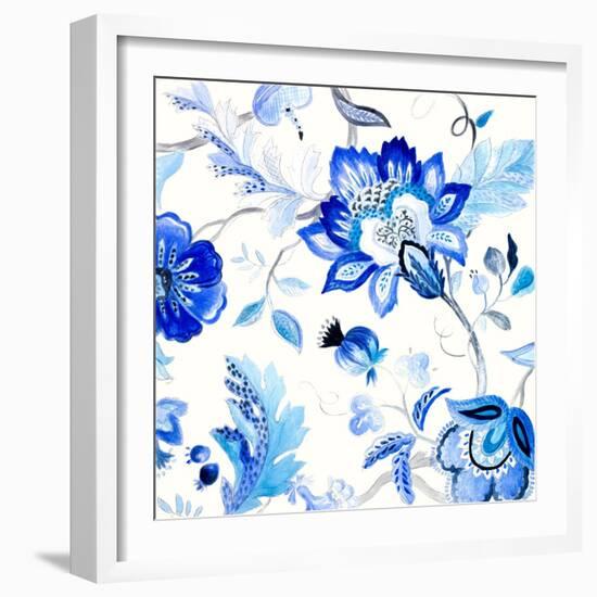 Capri Floral II-Lanie Loreth-Framed Art Print