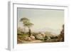 Capri from Massa Lubrense, 1870-Girolamo Gianni-Framed Giclee Print