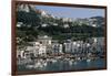 Capri Harbor-Vittoriano Rastelli-Framed Photographic Print