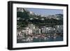 Capri Harbor-Vittoriano Rastelli-Framed Photographic Print