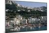 Capri Harbor-Vittoriano Rastelli-Mounted Photographic Print