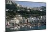 Capri Harbor-Vittoriano Rastelli-Mounted Photographic Print