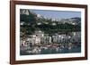 Capri Harbor-Vittoriano Rastelli-Framed Photographic Print