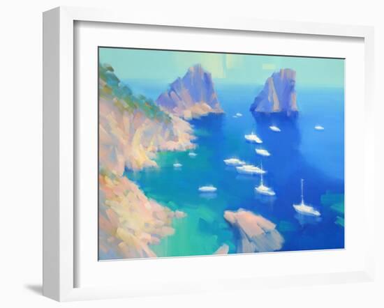 Capri II-Alex Hook Krioutchkov-Framed Art Print