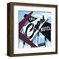 Capri Motel-Anthony Ross-Framed Art Print