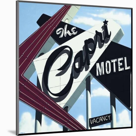 Capri Motel-Anthony Ross-Mounted Art Print