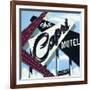 Capri Motel-Anthony Ross-Framed Art Print