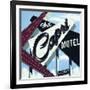 Capri Motel-Anthony Ross-Framed Art Print