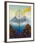 Capri (Oil on Canvas)-Joseph Stella-Framed Giclee Print