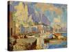 Capri Seascape-Konstantin Ivanovich Gorbatov-Stretched Canvas