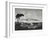 Capri Seen from Massa Lubrense, Italy, 1879-null-Framed Giclee Print