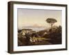 Capri Seen from Massa-Nicola Palizzi-Framed Giclee Print