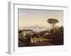 Capri Seen from Massa-Nicola Palizzi-Framed Giclee Print