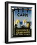 Capri Travel Poster-null-Framed Art Print