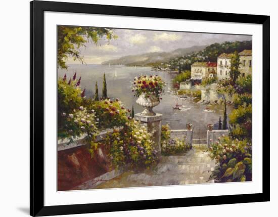 Capri Vista II-Peter Bell-Framed Art Print