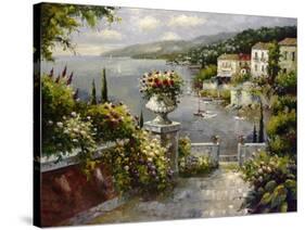 Capri Vista II-Peter Bell-Stretched Canvas