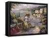 Capri Vista II-Peter Bell-Framed Stretched Canvas