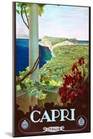 Capri-Mario Borgoni-Mounted Art Print