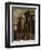 Capricci of Classical Ruins with Water Carriers, Philosophers and Noblemen (Right Panel)-Giovanni Ghisolfi (Circle of)-Framed Giclee Print