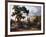 Capriccio Landscape-Jean Victor Bertin-Framed Art Print