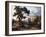 Capriccio Landscape-Jean Victor Bertin-Framed Art Print