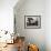 Capriccio Landscape-Jean Victor Bertin-Framed Art Print displayed on a wall
