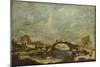 Capriccio Landscape-Francesco Guardi-Mounted Giclee Print