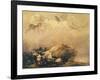 Capriccio Scene: Animals in the Sky-Francisco de Goya-Framed Giclee Print