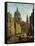 Capriccio: St Paul's and a Venetian Canal-William Marlow-Framed Stretched Canvas