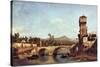 Capriccio Veneto-Canaletto-Stretched Canvas