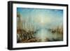 Capriccio, Venice-Joseph Mallord William Turner-Framed Giclee Print