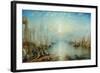 Capriccio, Venice-Joseph Mallord William Turner-Framed Giclee Print