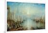 Capriccio, Venice-Joseph Mallord William Turner-Framed Giclee Print