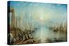 Capriccio, Venice-Joseph Mallord William Turner-Stretched Canvas