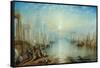 Capriccio, Venice-Joseph Mallord William Turner-Framed Stretched Canvas