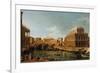 Capriccio with Palladian Buildings-Canaletto-Framed Giclee Print