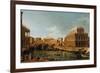 Capriccio with Palladian Buildings-Canaletto-Framed Giclee Print