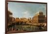 Capriccio with Palladian Buildings-Canaletto-Framed Giclee Print