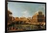 Capriccio with Palladian Buildings-Canaletto-Framed Giclee Print