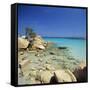 Capriccioci, Costa Smeralda, Sardinia, Italy, Mediteranean, Europe-John Miller-Framed Stretched Canvas