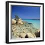 Capriccioci, Costa Smeralda, Sardinia, Italy, Mediteranean, Europe-John Miller-Framed Photographic Print