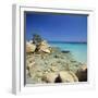 Capriccioci, Costa Smeralda, Sardinia, Italy, Mediteranean, Europe-John Miller-Framed Photographic Print