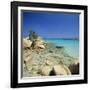 Capriccioci, Costa Smeralda, Sardinia, Italy, Mediteranean, Europe-John Miller-Framed Photographic Print