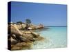 Capriccioli Beach, Costa Smeralda, Sardinia, Italy-Katja Kreder-Stretched Canvas