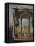 Caprice architectural-Francesco Guardi-Framed Stretched Canvas