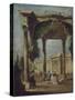 Caprice architectural-Francesco Guardi-Stretched Canvas