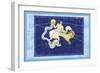 Capricorn and Aquarius-null-Framed Art Print