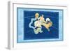 Capricorn and Aquarius-null-Framed Art Print