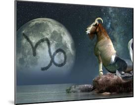 Capricorn Is the Tenth Astrological Sign of the Zodiac-Stocktrek Images-Mounted Photographic Print