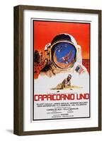 Capricorn One, (AKA Capricornio Uno), Spanish Language Poster Art, James Brolin, 1978-null-Framed Art Print